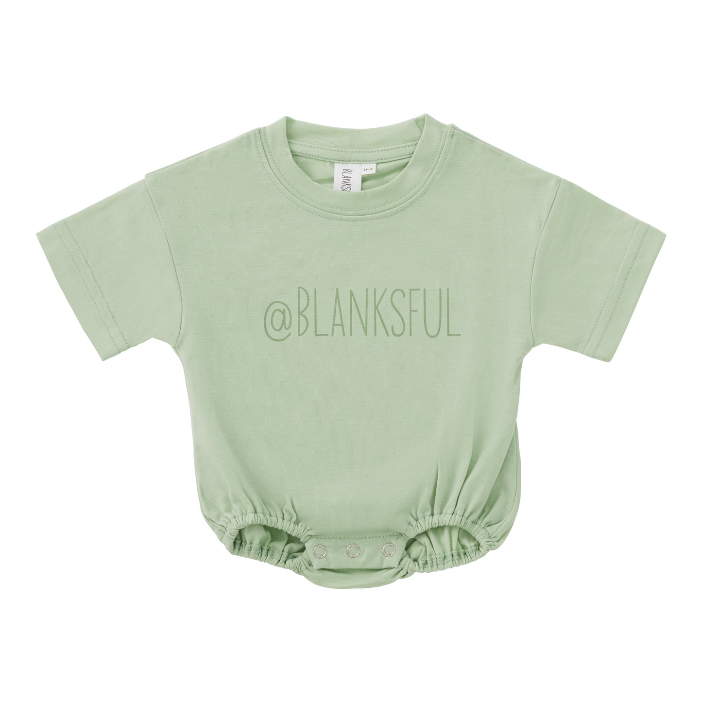 Short Sleeve Bubble Baby Romper - 95% Polyester