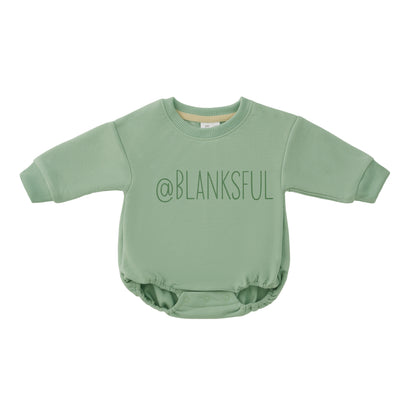 Sweatshirt Romper - 100% French Terry