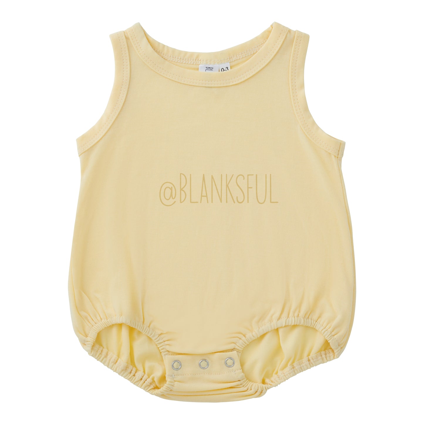 Boys Polyester Blank Sublimation Tank Romper