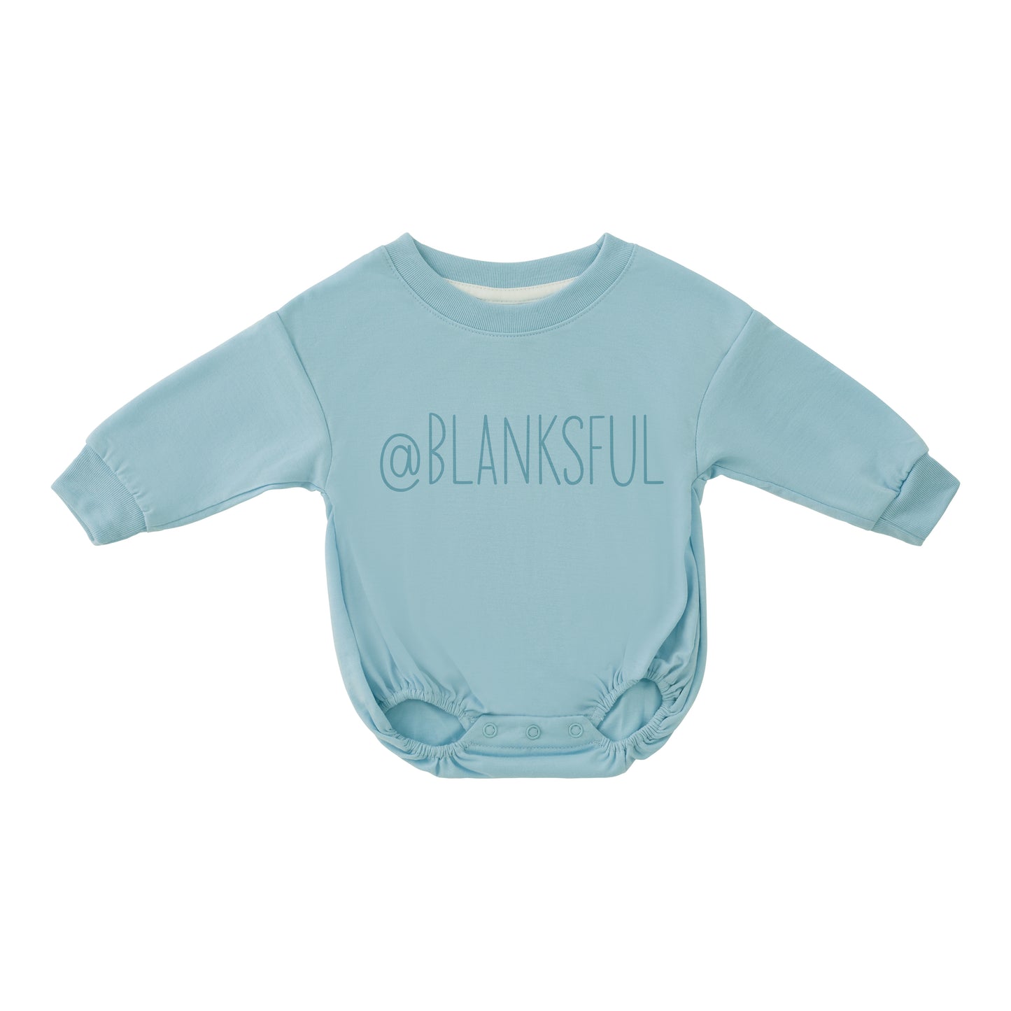 Long Sleeve Baggy Bubble Romper -100% Polyester