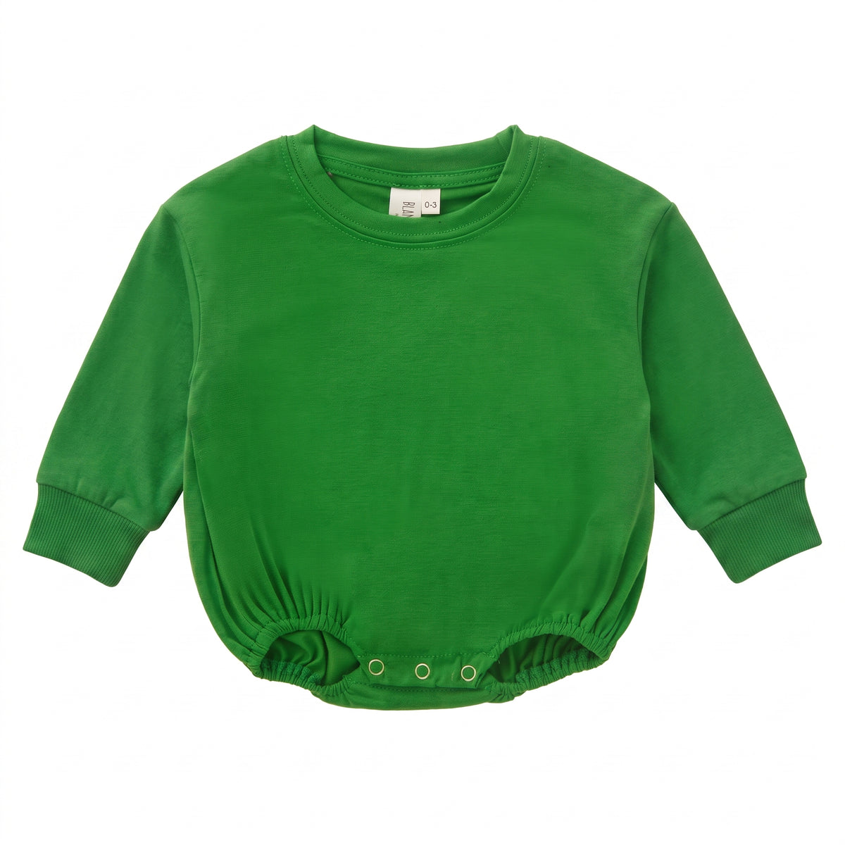 Baggy Bubble Romper - 95% Polyester - Long Sleeve