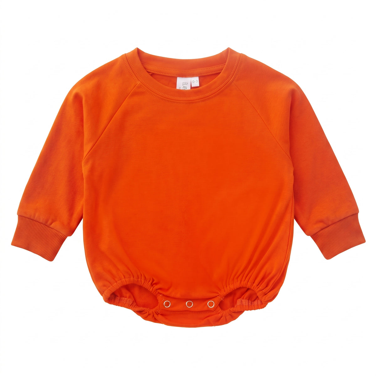 Baggy Bubble Romper - 95% Polyester - Long Sleeve