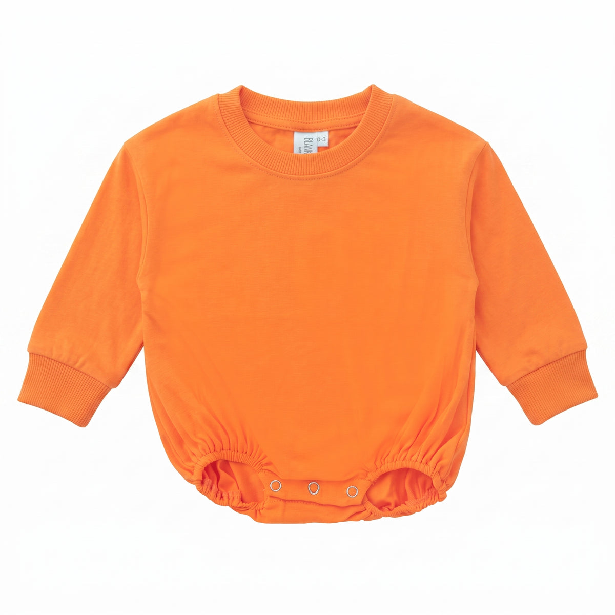 Baggy Bubble Romper - 95% Polyester - Long Sleeve