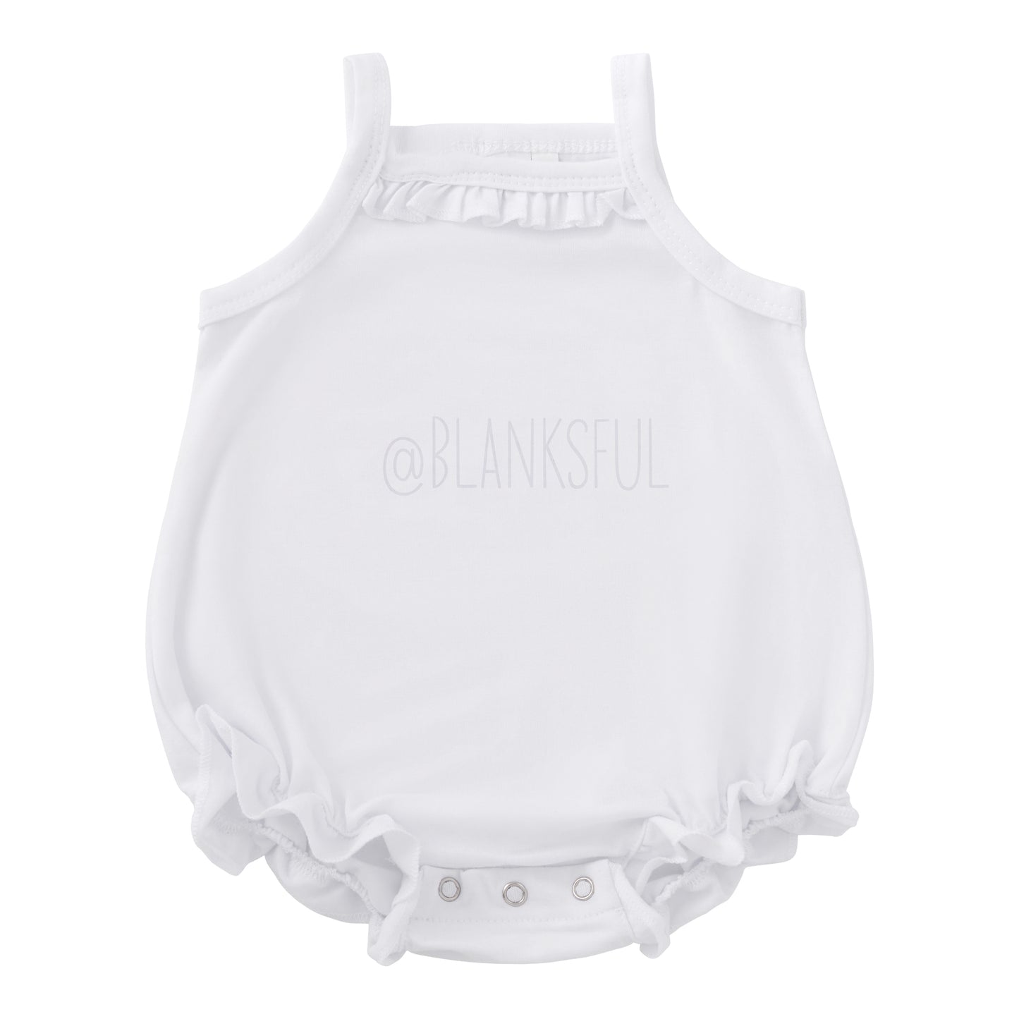 Girls Sleeveless Romper - 95% Polyester