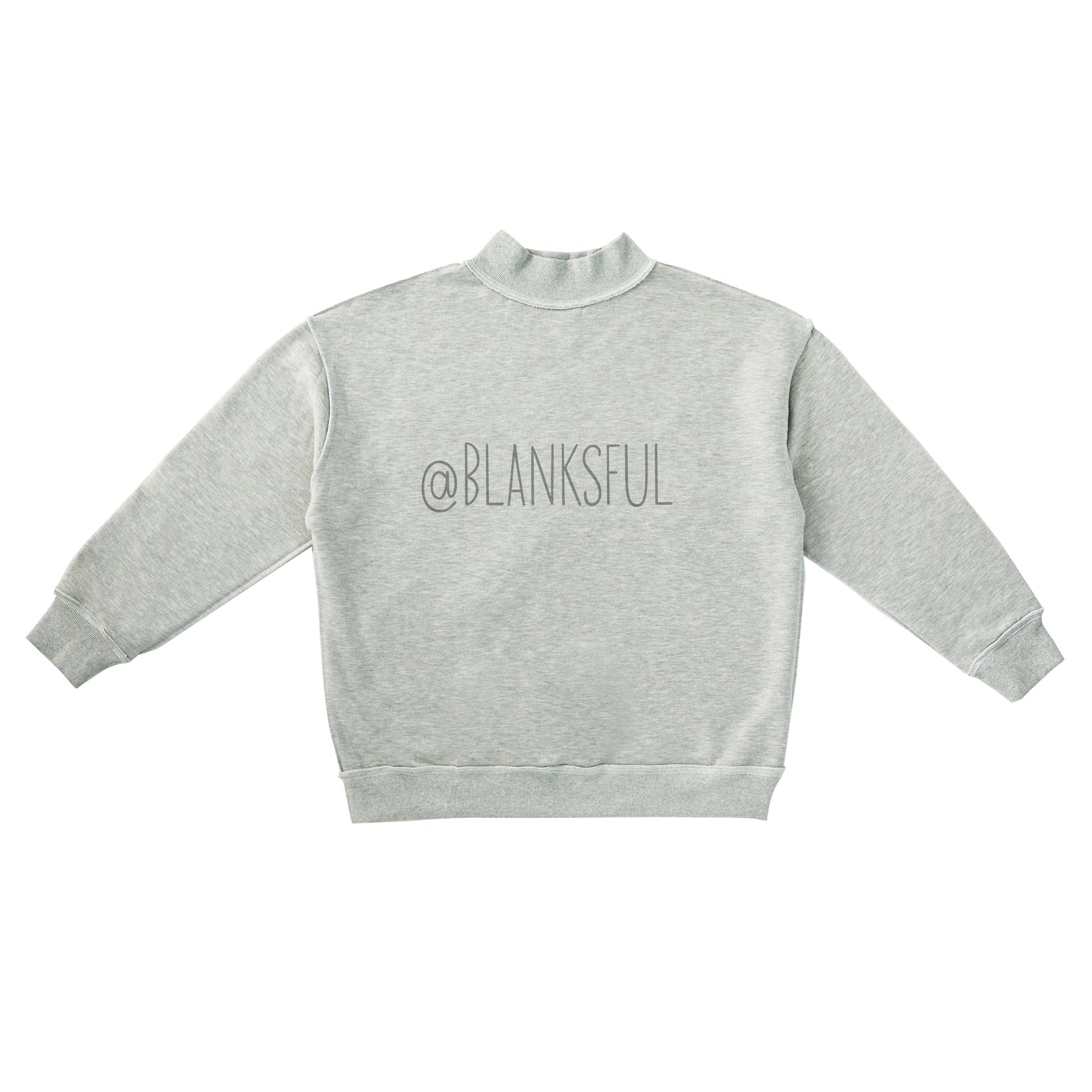 Reversible Mock Neck Sweatshirt - KANSAS / RCJH RESTOCK