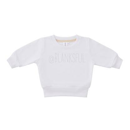 Adult Sweatshirt - Polyester Blank Pullover