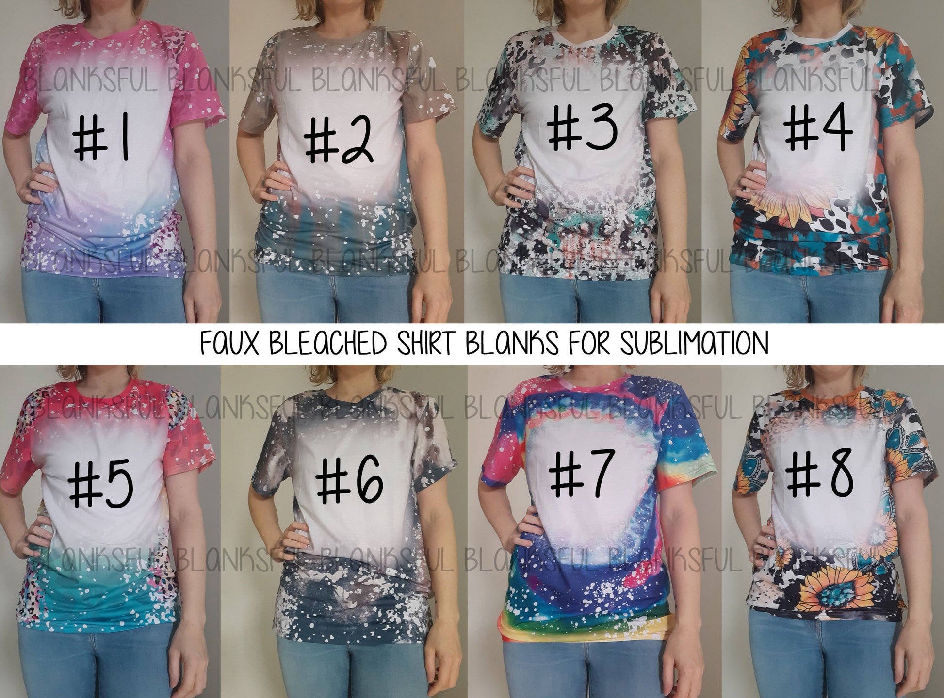 Sublimation Hoodies FAUX BLEACH Fleece Lined Soft 100% Polyester